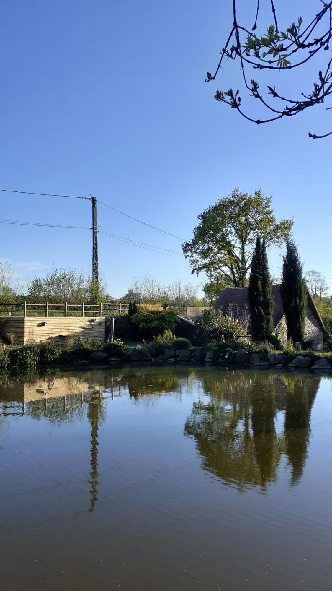 Вилла Ancien Moulin Pres D'Un Ruisseau Sallen Экстерьер фото
